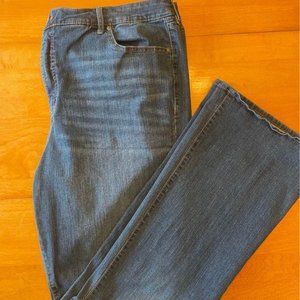 Terra & Sky Bootcut Jeans Women's Plus Size 18W